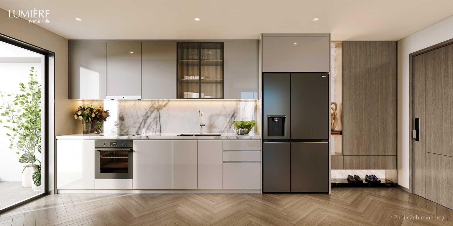 nội thất căn hộ lumiere prime hill cổ loa
