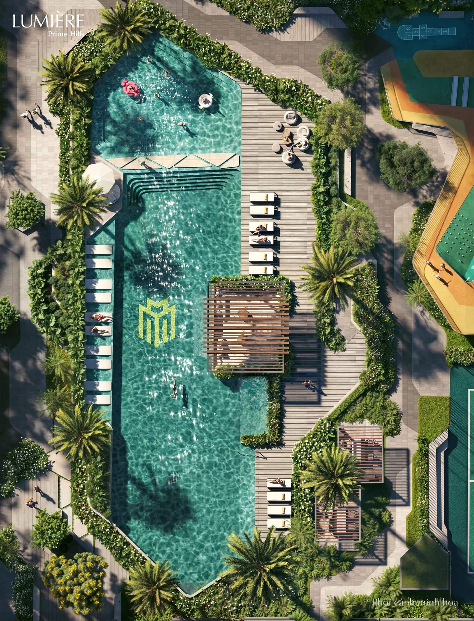 tiện ích dự án lumiere prime hill cổ loa