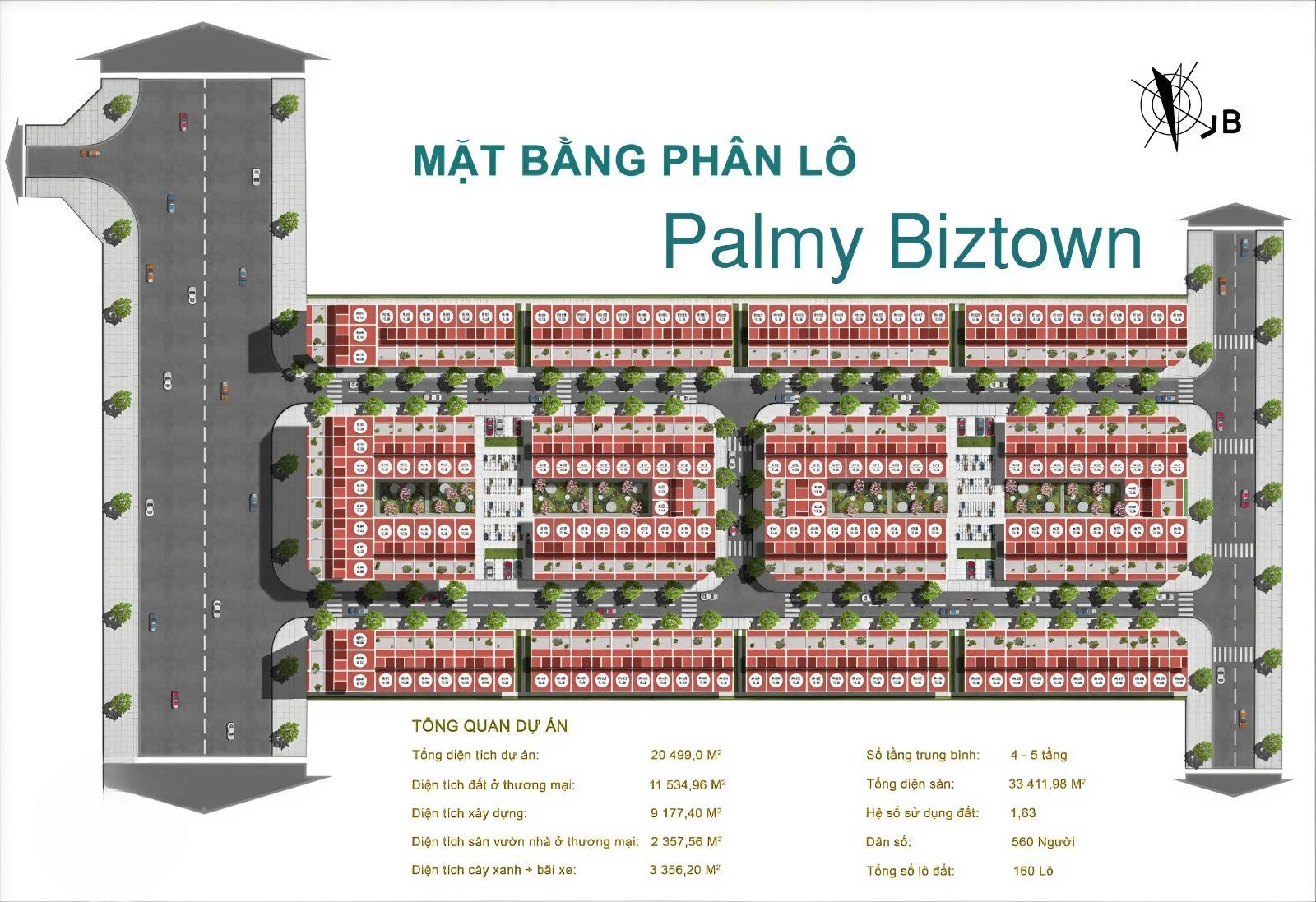 Dự án Palmy Biztown – Biểu tượng sống mới phía Nam Hà Nội