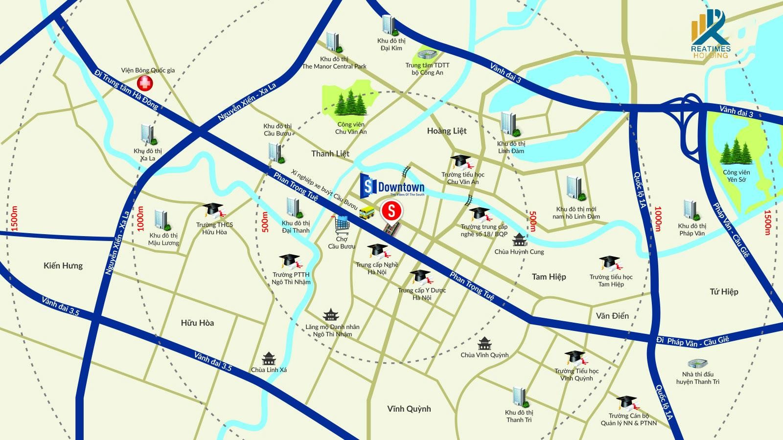 Dự án Palmy Biztown – Biểu tượng sống mới phía Nam Hà Nội