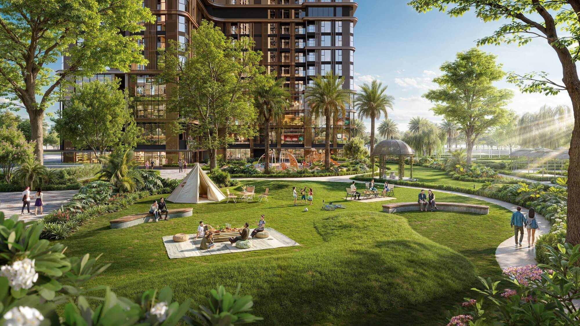 Cộng đồng cư dân tinh hoa tại Imperia Ocean City The Parkland