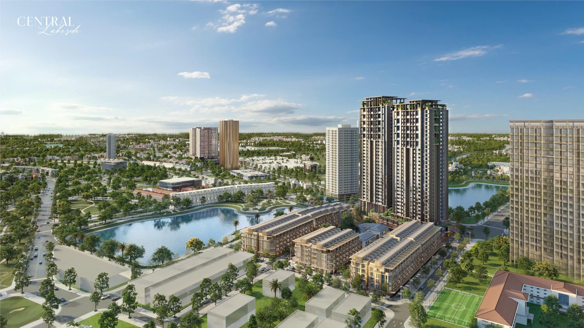 Khám Phá Central Lakeside Trung Văn: Nhà Phố Shophouse & Căn Hộ Hạng Sang 5 Sao Bên Hồ